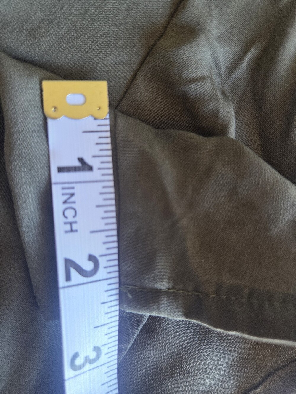 Bebop NWT Olive Green Halter Romper Medium - Picture 7 of 12